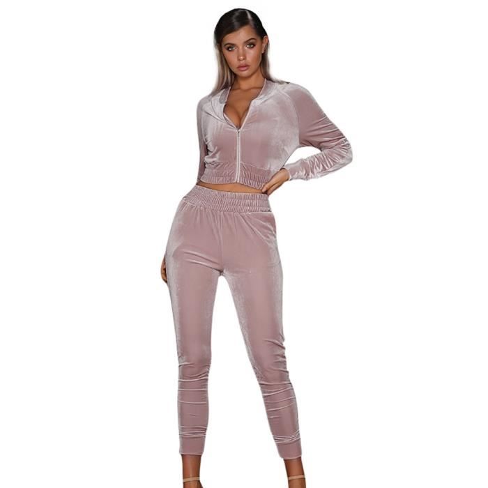 ensemble jogging velour femme pas cher,Ensemble jogging femme sexy